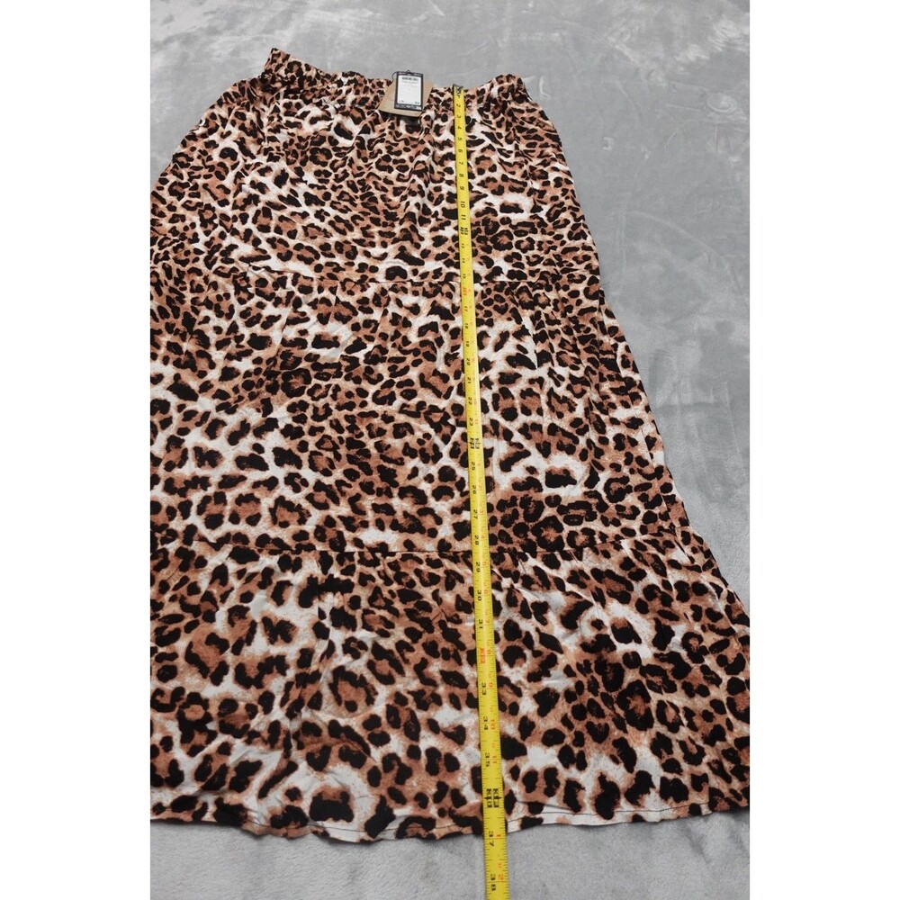 Vero Moda Women's Large Tan Aopleo Easy Joy Maxi Skirt NWT - Picture 6 of 9